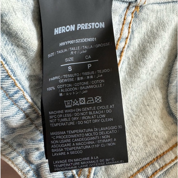 HERON PRESTON DENIM BRA - Picture 6 of 6
